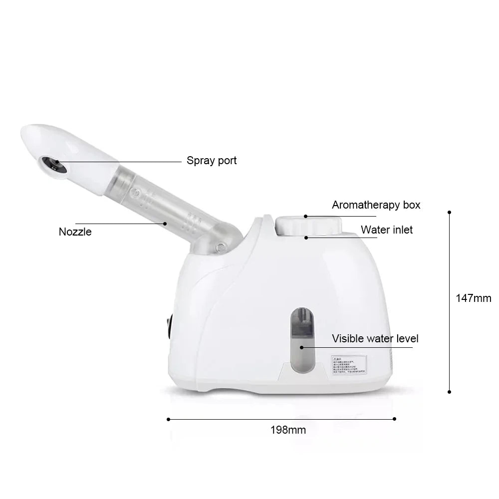 Facial Steamer Home Spa Skin Care Whitening Warm Mist Humidifier for Face Deep Cleaning Sprayer Beauty Skin Care Device