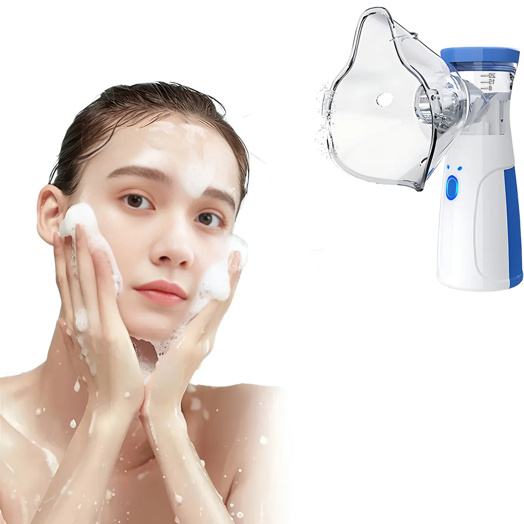 Facial Steamer Smart Hot Mist Face Steamer Home Sauna Face Humidifier Atomizer for Women Men Moisturizing Unclogs Pores